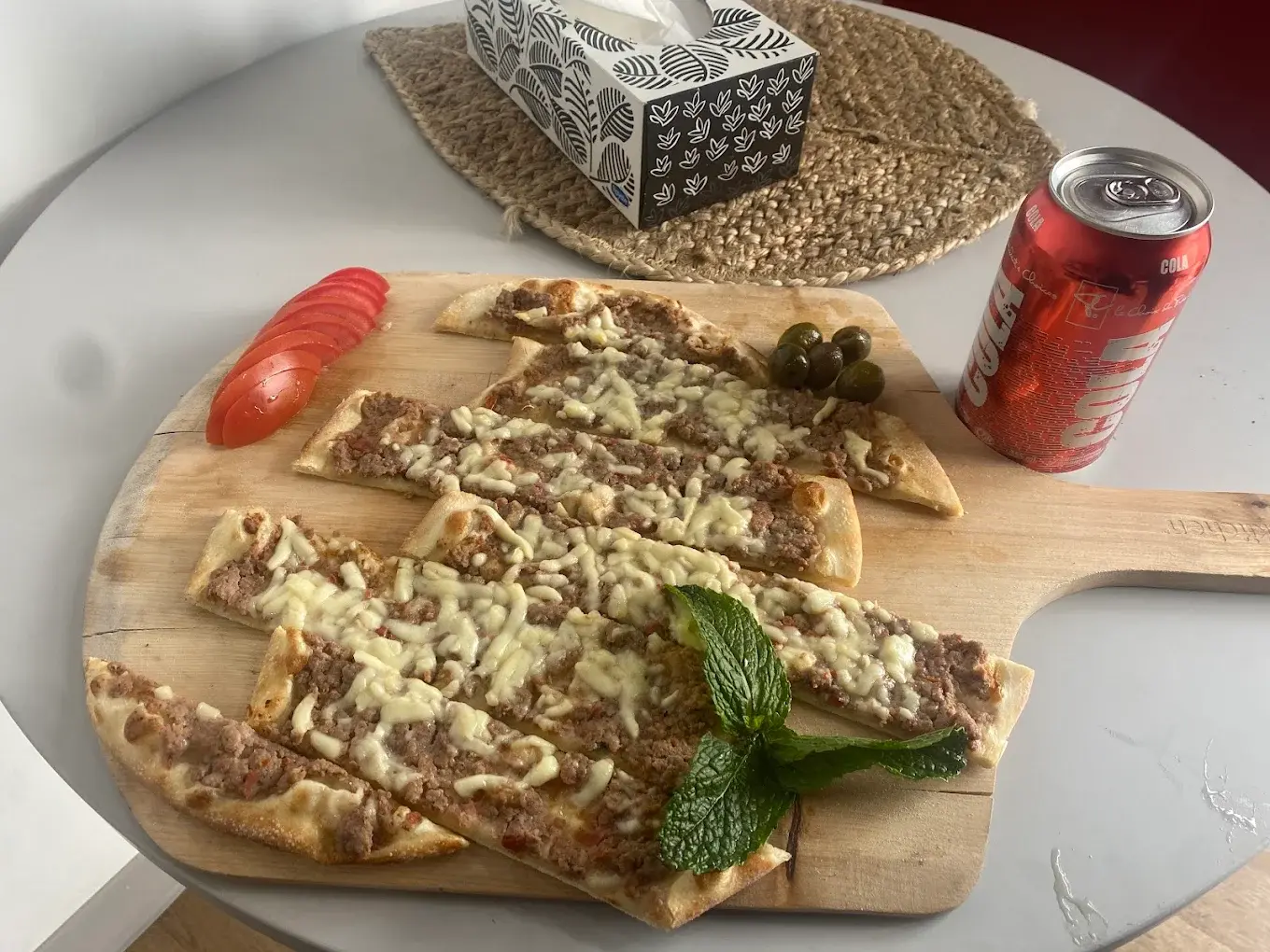 Premium halal meats and fresh Lebanese bakery at Tarboosh Market Griesbach