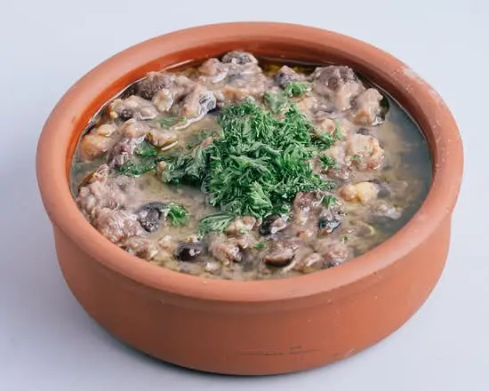 Fresh Hummus and Foul at Tarboosh Market in Edmonton, AB